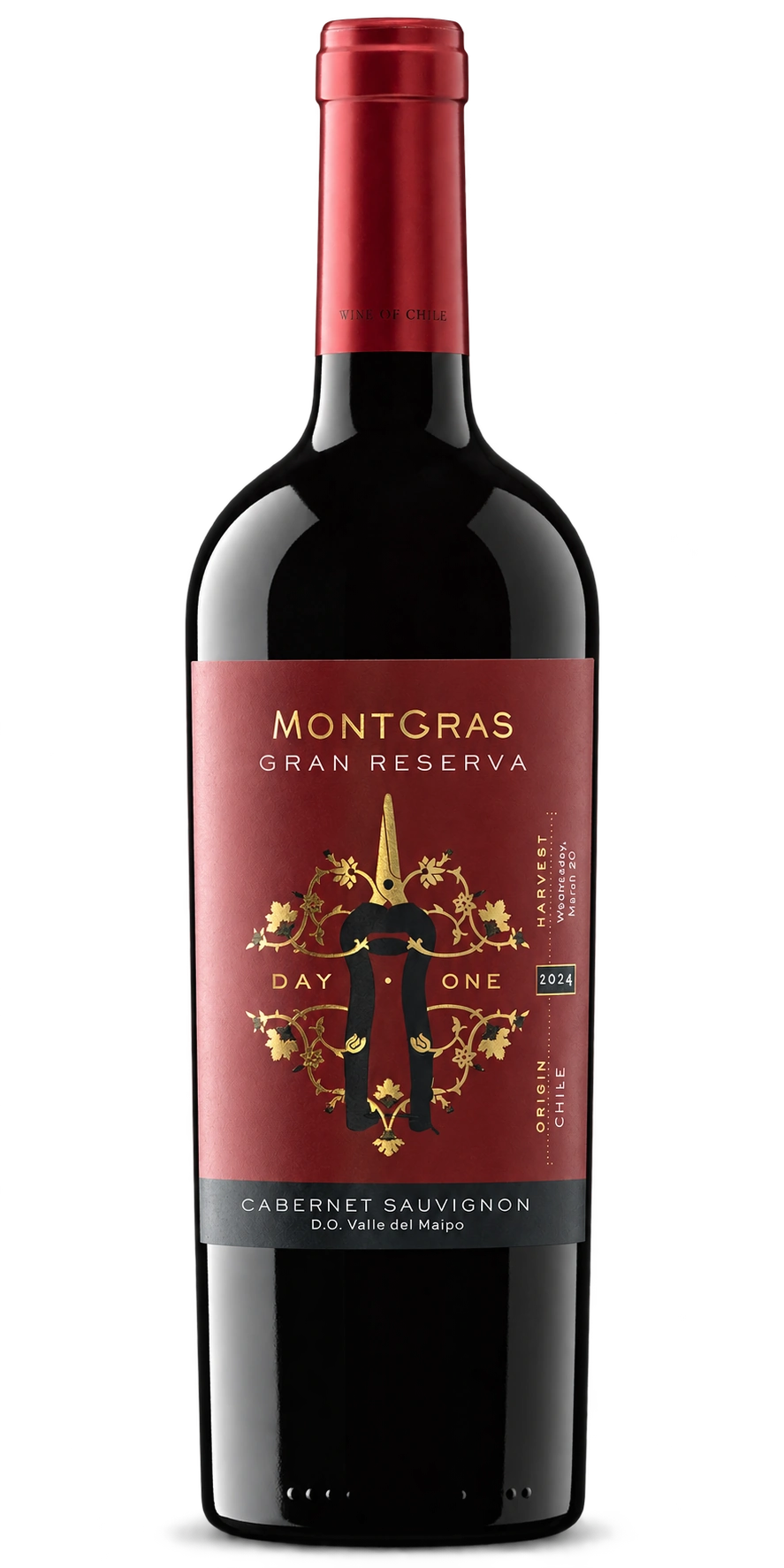 MontGras Gran Reserva Day One Cabernet Sauvignon